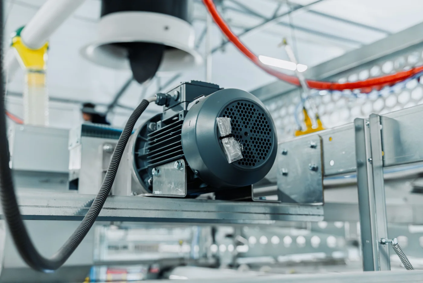 Strefa napędów i automatyki Ventra — silnik elektryczny